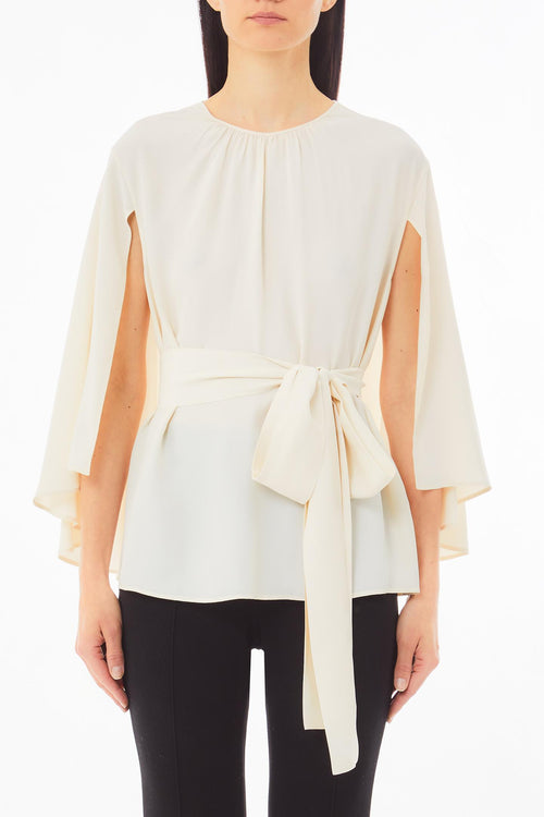 Blusa con cintura