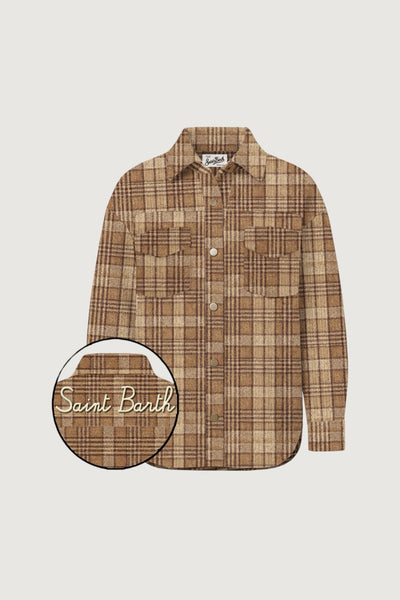 SAINTBARTH MC2-GMY0001 00098M-CAMBRY FLANNELTARTAN 1118 EMB