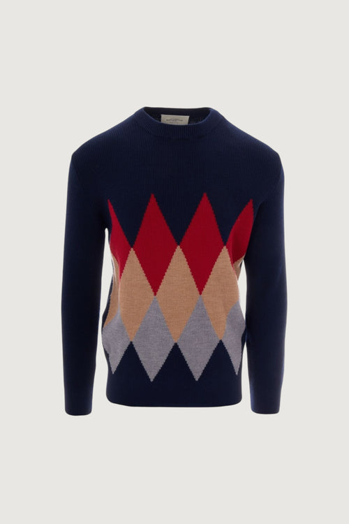 BALLANTYNE-B2P00014W02 93569-R NECK PULLOVER