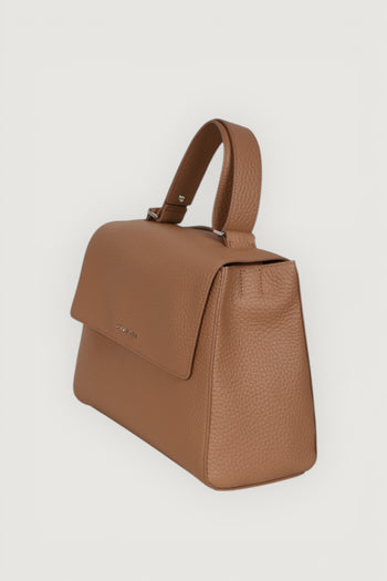 Borsa a spalla media sveva soft in pelle con traco - 2