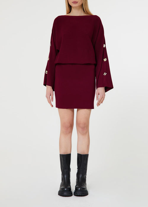 LIU JO COLLECTION-CF6093MS99E 91726-ECS ABITO MAGLIA M/AMPIE
