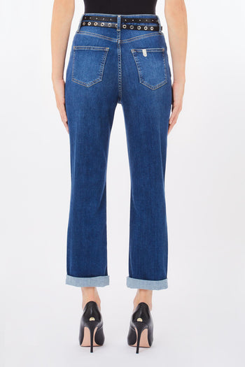 Pant straight fit h.w. - 2