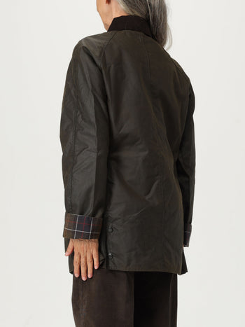 BARBOUR-LWX0668 OL71-CLASSIC BEADNELL WAX JACKET  