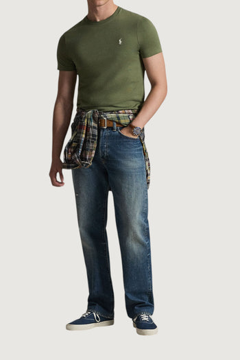 POLO RALPH LAUREN UOMO-710671438 522-T-SHIRT GIROCOLLO IN JERSEY SLIM FIT PERSONALIZZAT