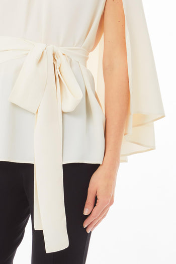 Blusa con cintura - 3