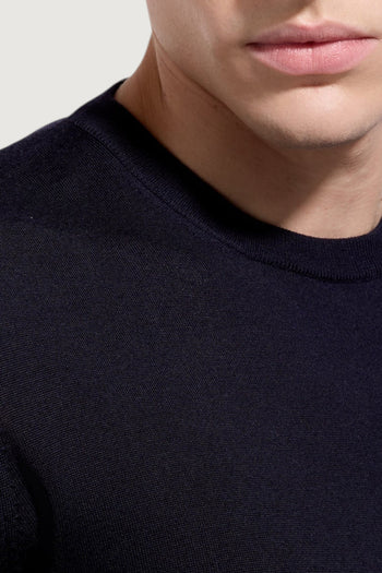 FILIPPO DE LAURENTIIS-GC1MLRM16R 890-Girocollo Royal merino