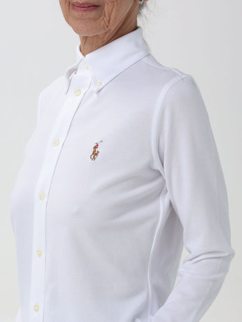 POLO RALPH LAUREN DONNA-211664427 003-SKINNY SHIRT 