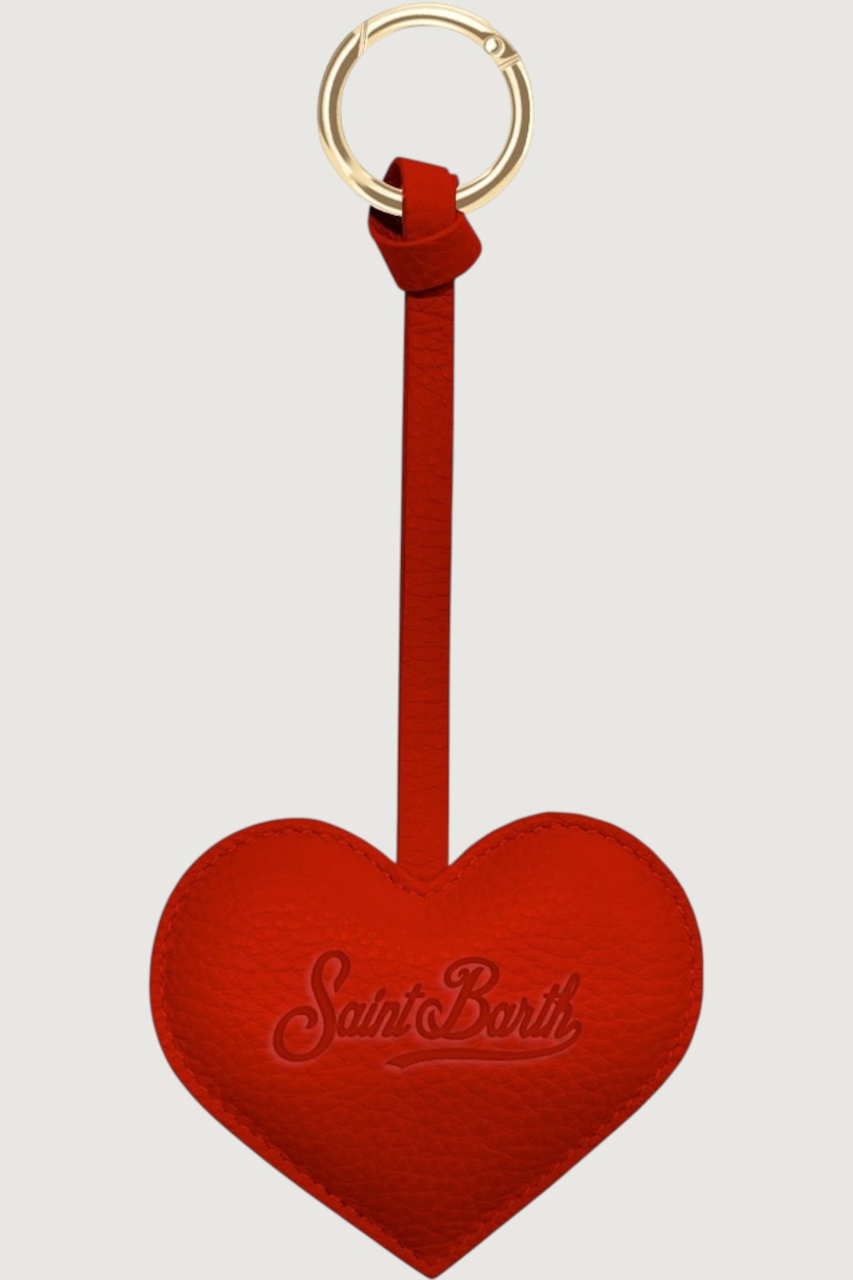 Bag charm leather heart 41 - YOU