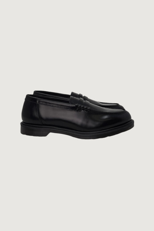 DR. MARTENS-42503001 BLACK-MAYFARE LOAFER BLACK POLISHED SMOOTH