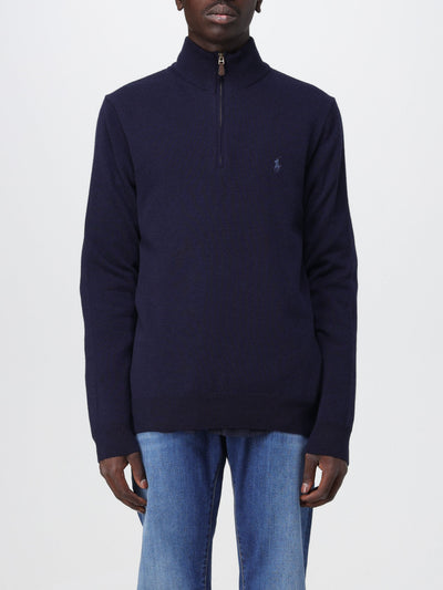 POLO RALPH LAUREN UOMO-710876756 001-Maglia in lana con cerniera