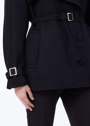 LIU JO COLLECTION-CF6049T3575 22222-ECS CAPPOTTO CINTURATO