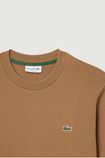LACOSTE-SH9801 SIX -Felpa in tessuto felpato classic fit