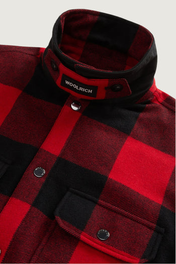WOOLRICH-CFWOOS2018MBUT3046 5321-WOOL CHECK ALASKAN SHIRT 