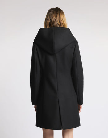 FAY-NAW54533110YMV B999-HOODED COAT FODERATO + GANCIO