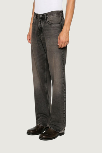 SUNFLOWER -5203 712-Loose fitted 5 pocket in a brown tinted wash