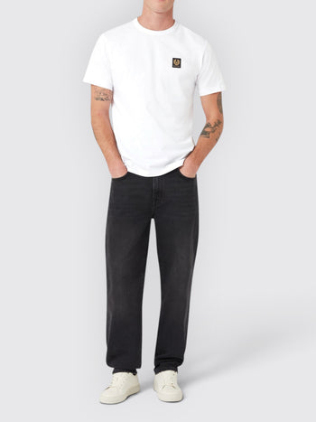 BELSTAFF-106565 WHITE -T-SHIRT 
