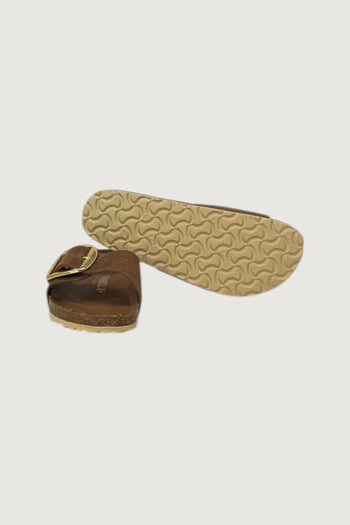 BIRKENSTOCK-1006525 COGNAC-MADRID BIG BUKKLE 