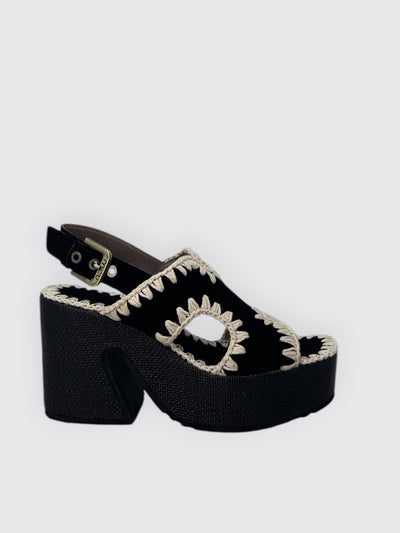 MOU-MU.SW721002A BKWH -RAFFIA PLATFORM