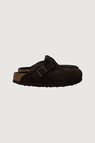 BIRKENSTOCK-1020529 MOCCA -BOSTON SHEARLING 