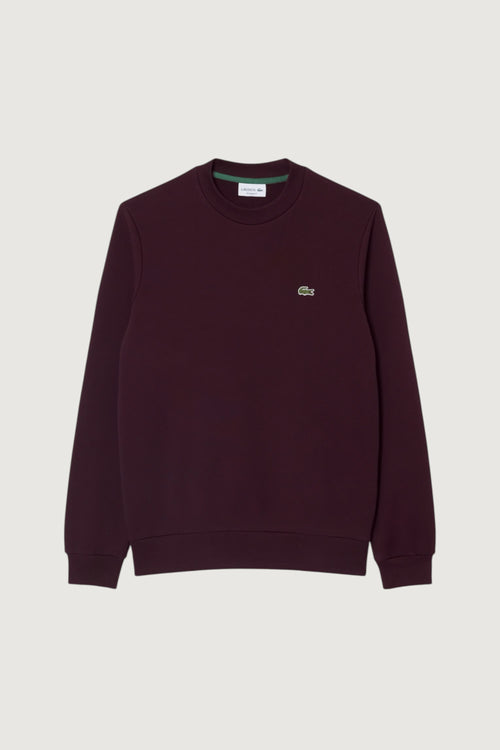 LACOSTE-SH9801 3KE -Felpa in tessuto felpato classic fit