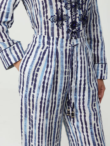 Pantalone washed strip - 4