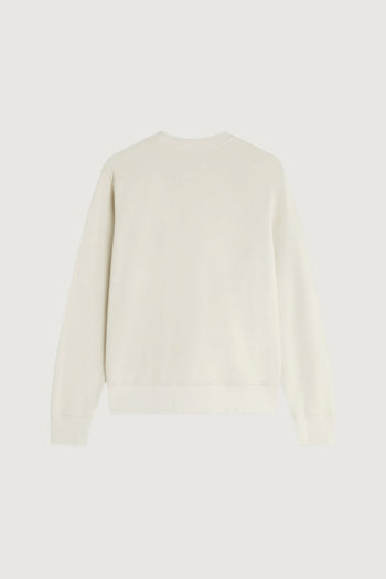 MAISON KITSUNE'-QM00305KM0342 0304-SWEATSHIRT POETIC SCRIPT