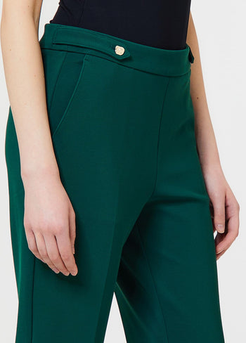 LIU JO COLLECTION-CF6276J3994 X0792-PANTALONE FLAIRE CON DETTAGLIO