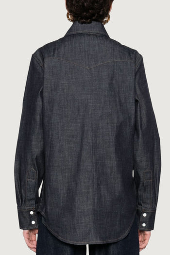A.P.C.-COHOJF12644 IAI-CHEMISE WESTERN