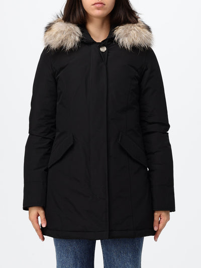 WOOLRICH-CFWWOU0538FBUT0001 BLK-ARCTIC RACOON PARKA