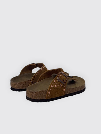 BIRKENSTOCK-1031649 MINK -GIZEH RIVET 