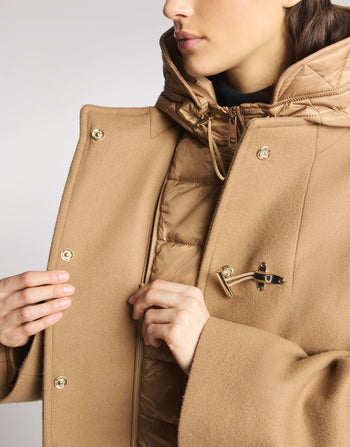 FAY-NAW59533530YMV C809-TOGGLE COAT VESTAGLIA DB FRONT 
