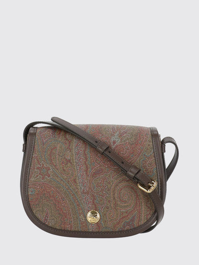 ETRO DONNA-WP1C0025AA001 M0019-Crossbody Arnica + Leather 21x16x8