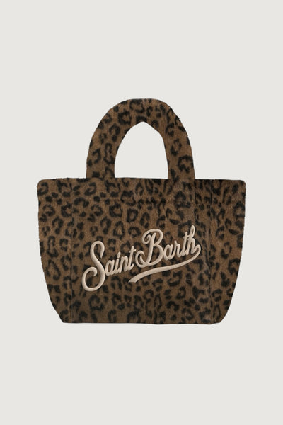 SAINTBARTH MC2-VAMI021 00212M-VANITY MINI SOFT FURDARK LEOPARD 18 EMB