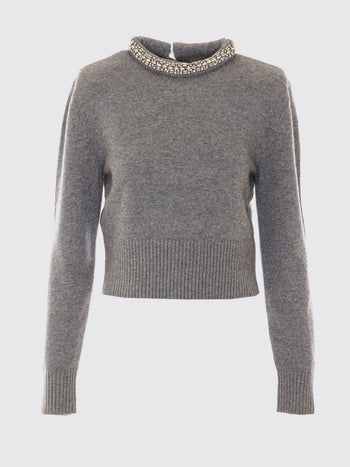PINKO-107274A3GI II2-BERLINO PULL BLEND WOOL EMBRO