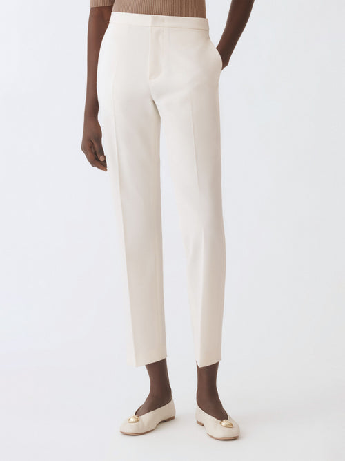 Pantalone regular fit in tecno tailoring