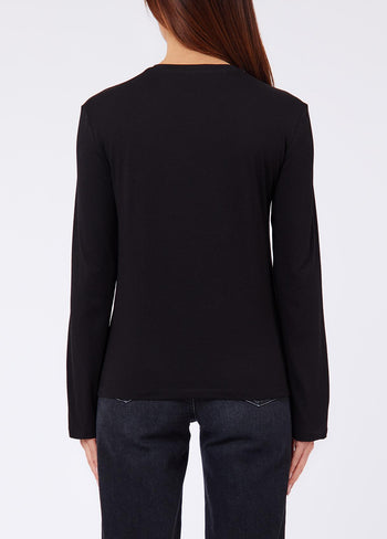 LIU JO WHITE-WF6451J6308 L9479-T-SHIRT REGULAR FIT M/L