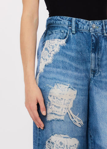 LIU JO BLUE DENIM-UA6312T5958 79044-PANTS