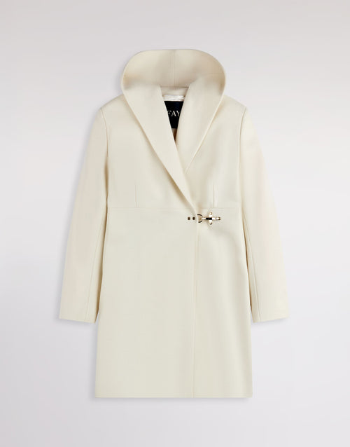 FAY-NAW54533110SGL B008-HOODED COAT FODERATO + GANCIO