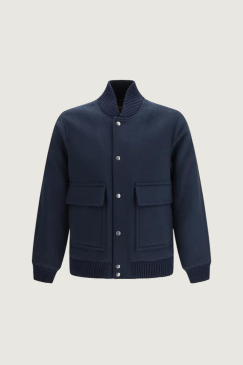 WOOLRICH-CFWOOU2023MBUT5041 3989-DOUBLE WOLL BOMBER 