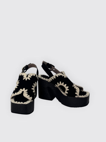 MOU-MU.SW721002A BKWH -RAFFIA PLATFORM