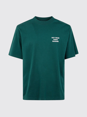 DRòLE DE-PERMTS203CO002 DGN-Bold Slogan T-shirt