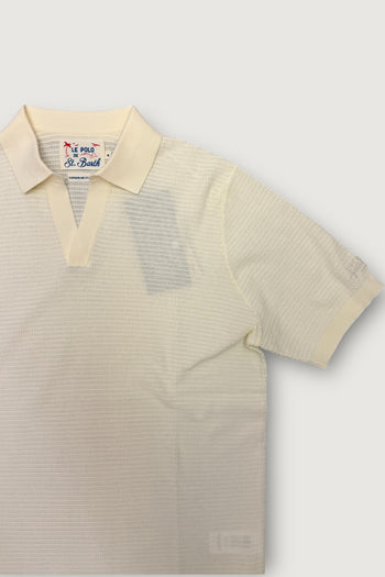 SAINTBARTH MC2-SLO0015 00095L-SLOAN WAFFLE COTTON 10L CREAM