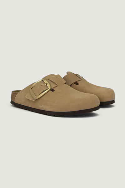 BIRKENSTOCK-1028052 SANDCASTLE -BOSTON BIG BUCKLE
