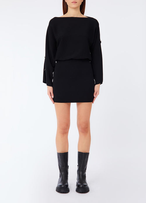 LIU JO COLLECTION-CF6093MS99E 22222-ECS ABITO MAGLIA M/AMPIE
