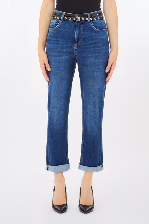Pant straight fit h.w.