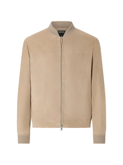 ZEGNA-UIPSNA4I178 N02-LTHR SHORT JACKET-BLOUSON