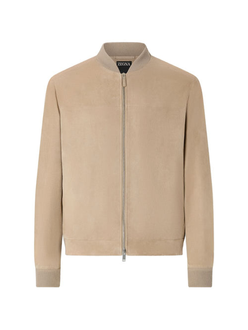 ZEGNA-UIPSNA4I178 N02-LTHR SHORT JACKET-BLOUSON
