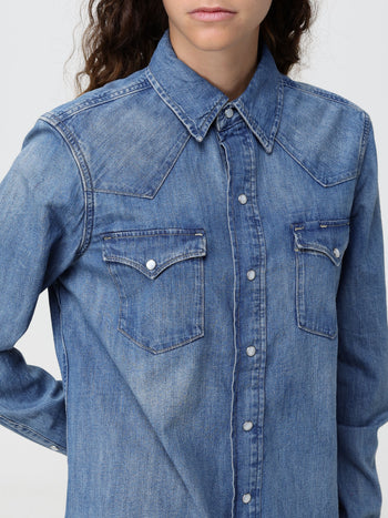 POLO RALPH LAUREN DONNA-211969402 001-DENIM SHIRT 