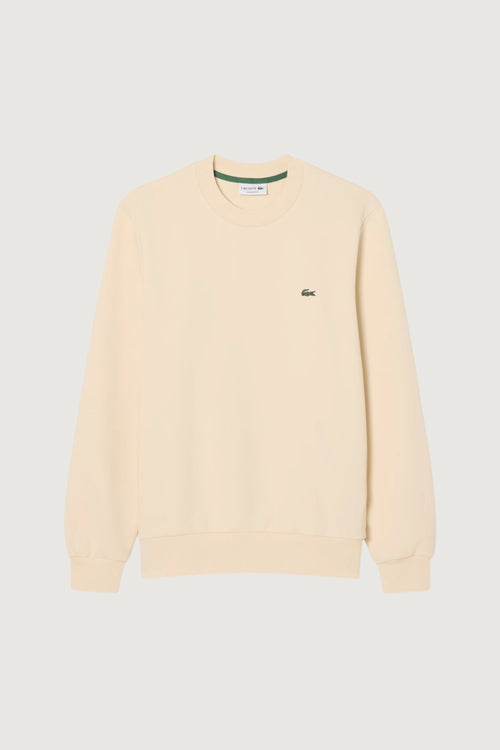 LACOSTE-SH9801 056-Felpa in tessuto felpato classic fit