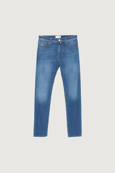 JACOB COHEN-JUMQE009034S3735V1 200D-PANT 5 PKT  SLIM FIT WITH ZIPPER BARD FAST